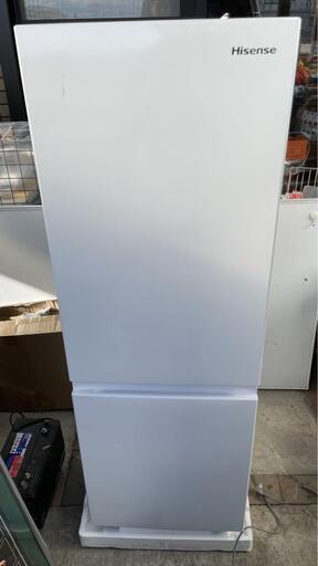 ハイセンス 冷蔵庫 幅49cm 175L ホワイト HR-D1701W
