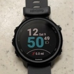 美品 GARMINフィットネス腕時計
