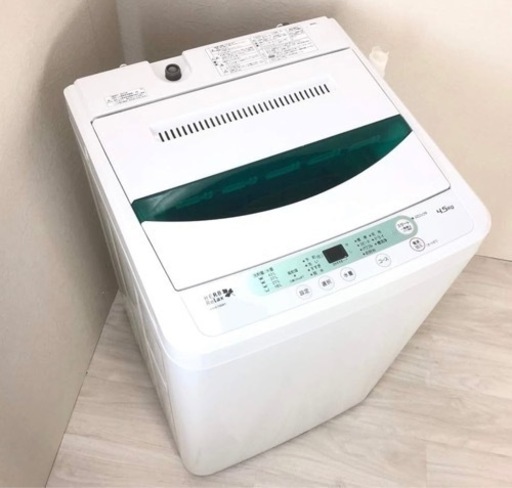 ※決まりました※ヤマダ電機 洗濯機4.5kg 2018年購入
