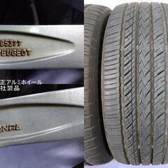 プジョー純正 RCZ【点検 OK】プジョー RCZ純正 18インチ【富山】235/45R18 夏 オールシーズン タイヤ 中古4本 PCD108の画像