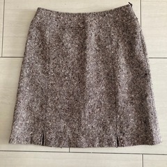 ツイード　スカート　ウエスト66センチ