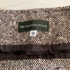 ツイード　スカート　ウエスト66センチの画像