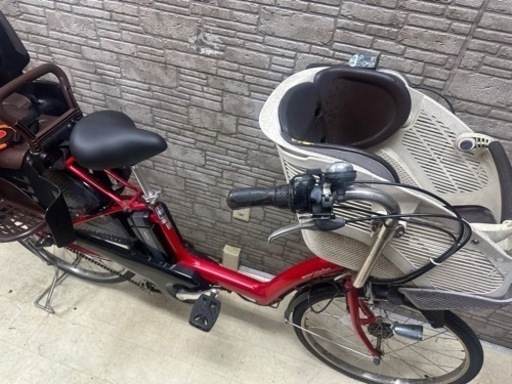 東京23区配達無料　新基準　ヤマハ　パスリトルモア　8.1Ah リチウム 電動自転車 中古 1835