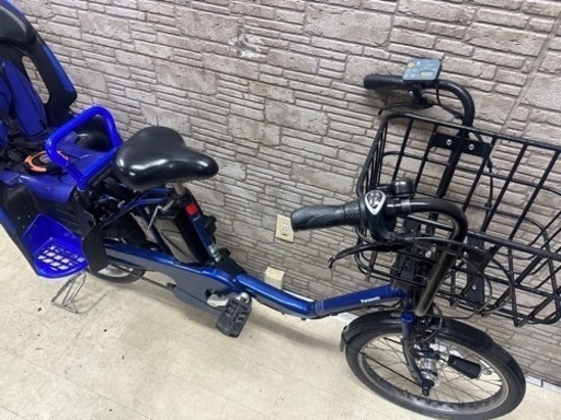 東京23区配達無料　新基準 Panasonic パナソニック　ギュットミニDX 13.2Ah 電動自転車☆中古☆パナ 1312