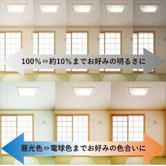 タキズミ８畳用LED和風シーリングライト　未使用の画像