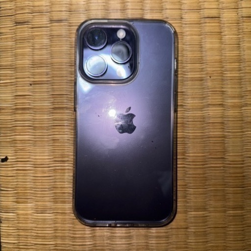 iPhone14Pro 256GB パープル　【美品・ケース・フィルム付き】