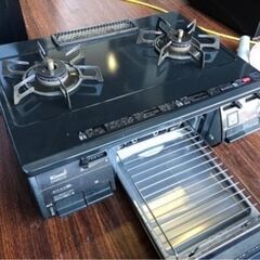 市内配送無料　Rinnai RTS-M66SX ガステーブル LP ガス コンロ