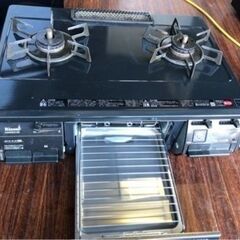 市内配送無料　Rinnai RTS-M66SX ガステーブル LP ガス コンロ