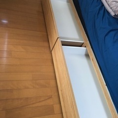 ダブルベッド&マットレスの画像