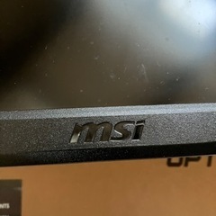 【お取引決定】【美品】Optix G273QPF eSports gaming monitor ゲーミングモニターの画像
