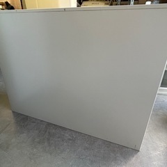 ④スチール棚　書庫　収納　オフィス家具　鍵あり♪の画像