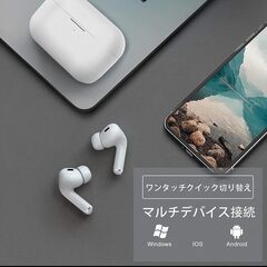 新モデル　Bluetooth5.3　36時間再生　ワイヤレスイヤホン　新品・未使用・未開封の画像