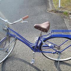 ２７インチ　普通の自転車　乗って帰れます