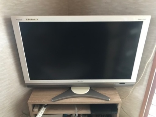 シャープ４０型 液晶テレビ２００９年製　テレビ台セット