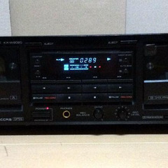 KENWOOD ケンウッド カセットデッキ KX-W8020