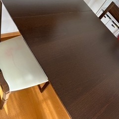 ダイニングテーブル＆イス2脚セット