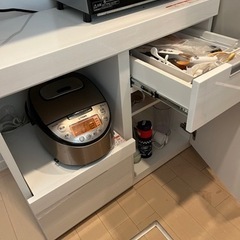 レンジ台　幅80㎝(棚のみ)の画像