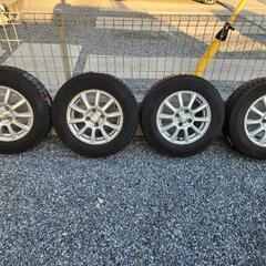 スタッドレスタイヤ&ホイール4本セット 185/70R14 WM...