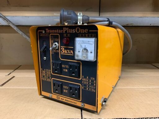 【完売商品】スター電気　トランス　STX-312P　2005年製【中古品】
