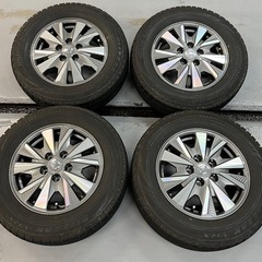 【値下げしました1月末迄】日産セレナe-power純正アルミ 4本　15インチ　スタッドレス付