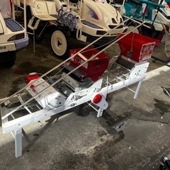 みのる産業　ポット電動播種機　播種、覆土機、床土掃出し装置付き