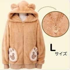 【ディズニー公式】ダッフィー♥パーカー♥Lサイズ