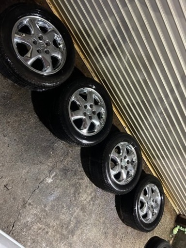 マツダ純正メッキホイール　値下げしました