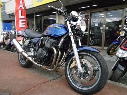 NO.4896　イナズマ４００　油冷４サイクル４気筒４００ｃｃ　メタリックネイビー　 ☆彡