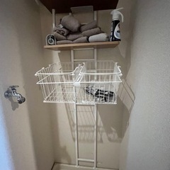 洗濯機棚の画像