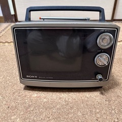 あげます！トランジスタテレビ