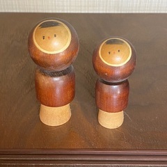 『予約済』【無料】こけし（ペア）の画像