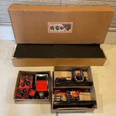 ★良品　アカセ　ひな人形7段セット★の画像