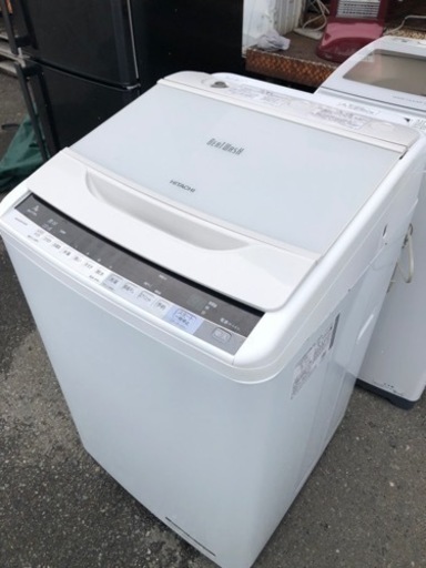 北九州市内配送無料　保証付き　日立 HITACHI BW-V70A W [ビートウォッシュ 全自動洗濯機 （7kg） ホワイト]