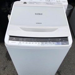 北九州市内配送無料　保証付き　日立 HITACHI BW-V70A W [ビートウォッシュ 全自動洗濯機 （7kg） ホワイト]