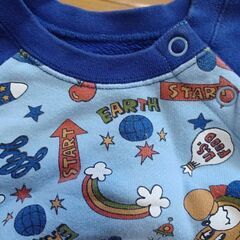 難あり　キッズトレーナーの画像