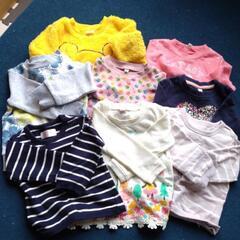 サイズ８０　スウェットトレーナー７枚とプーさんもこもこ