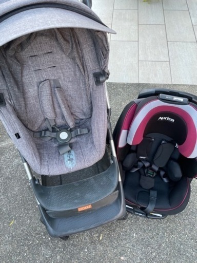 ストッケ スクート2 ベビーカー　　アップリカ(Aprica) ISOFIXジュニアシート