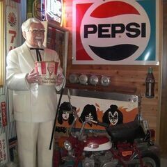 激レア1978年のケンタッキーフライドチキンKFC非売品大型ポスター◆未使用◎フライドチキン★カーネル★当時物ほぼ美品☆珍品ノベルティグッズ◎の画像