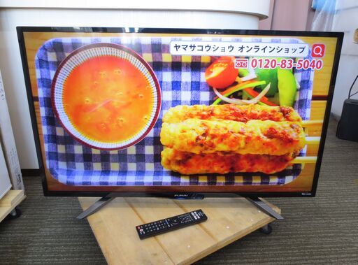 ■FUNAI　43型　液晶テレビ　4Ｋ対応　2019年製　FL-43U4010