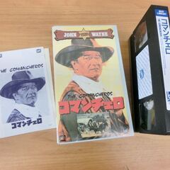 VHS■コマンチェロ　西部劇　ジョン・ウエイン　ビデオテープ 札...