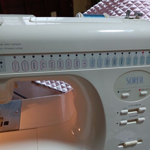 ブラザーミシンソレイユ美品