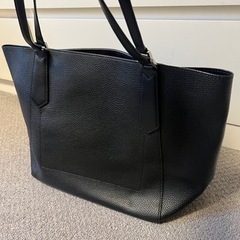 美品　マイケルコース　黒　トートバッグ　アメリカ購入品の画像