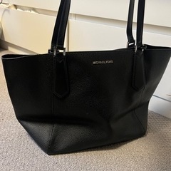 美品　マイケルコース　黒　トートバッグ　アメリカ購入品の画像