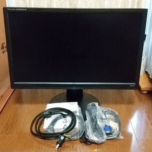 【再値下げ】iiyama 23インチ ワイド 液晶モニター ノングレア/フルHD/縦横回転/昇降/IPS /LED