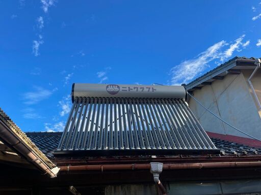 未使用　太陽熱温水器（水道直圧式　300L）