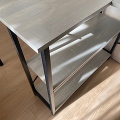 DOMY HOME l字 パソコンデスク　PCデスクの画像