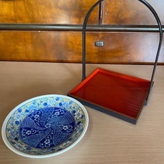 【未使用】美濃焼　昭峰　手堤盆付10客小皿　※箱つきの画像