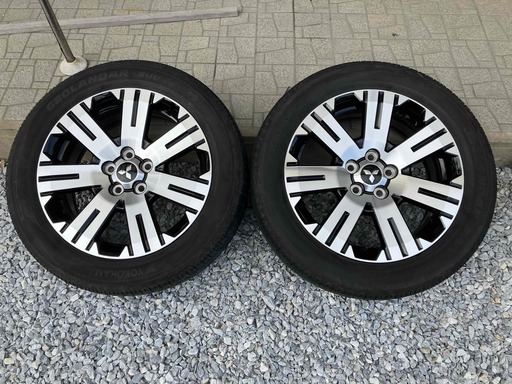 三菱・デリカ　純正ホイール＆タイヤ　4本セット　225/55-18