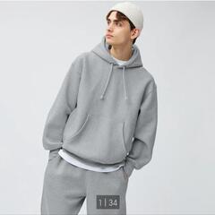 商談中　GUベビーウェイトパーカー　L