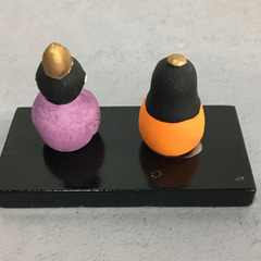 ひな祭り　ミニチュア　ミニひなアソート　季節の置物　飾り　イベントに♪の画像